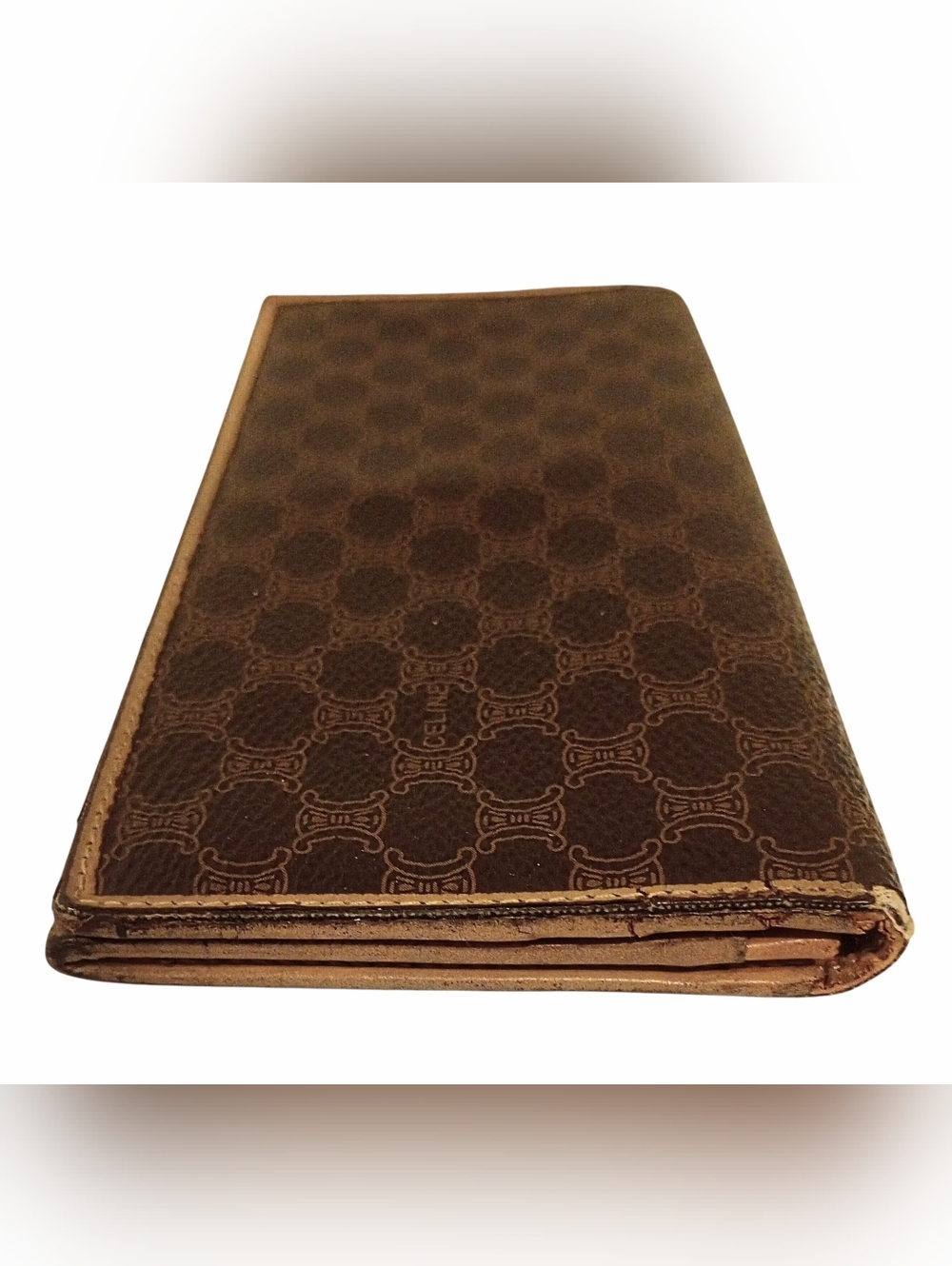 Celine Macadam Vintage Long Leather Wallet - Picture 4 of 15
